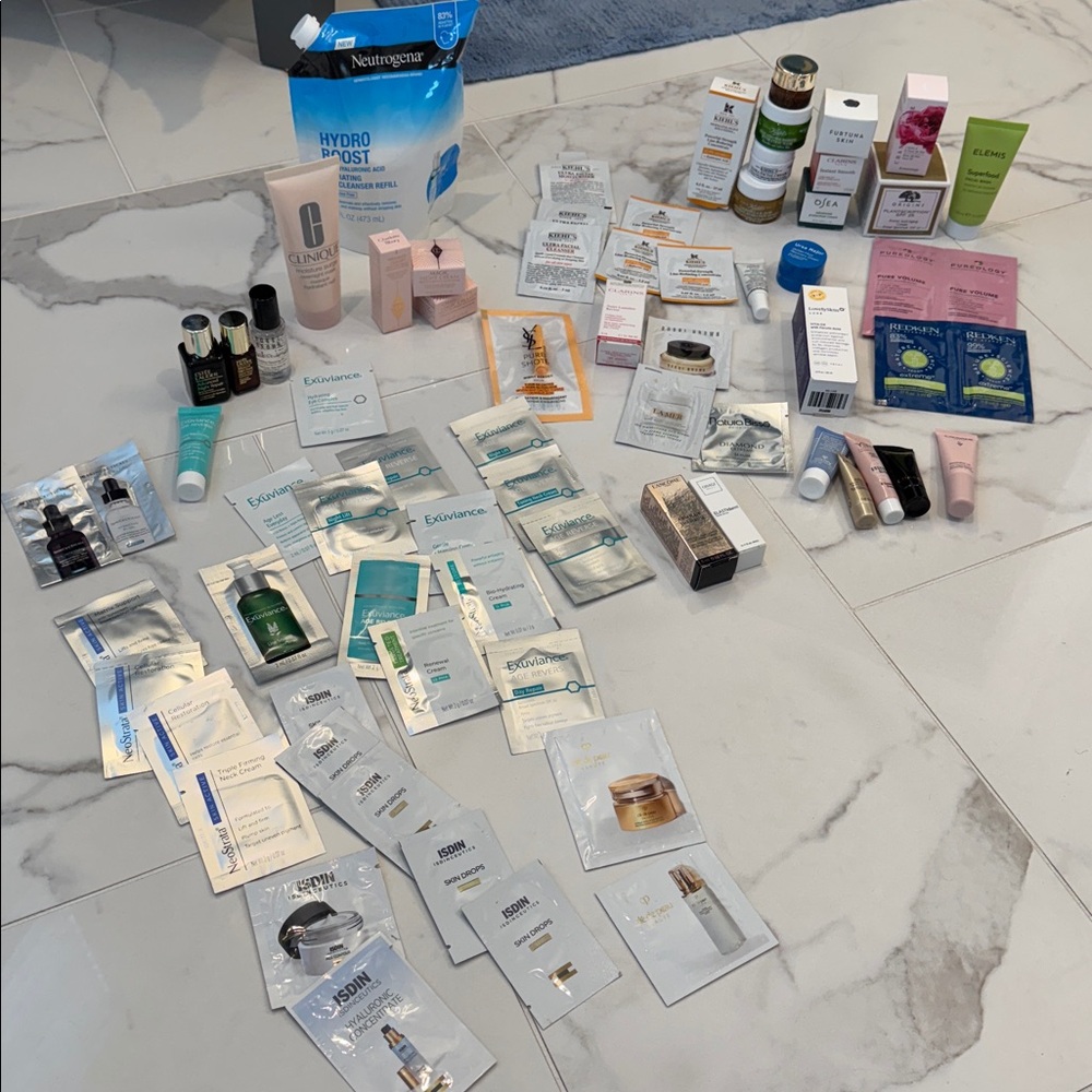 Skin samples bundle: various brands